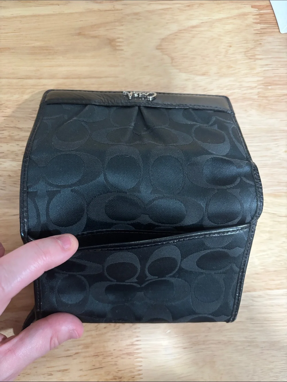 Coach signature jacquard